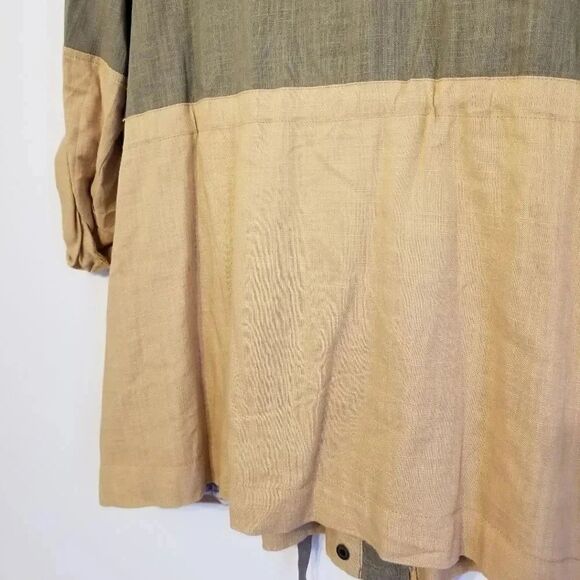 NWOT Blu Pepper linen blended Jacket - Picture 4 of 5